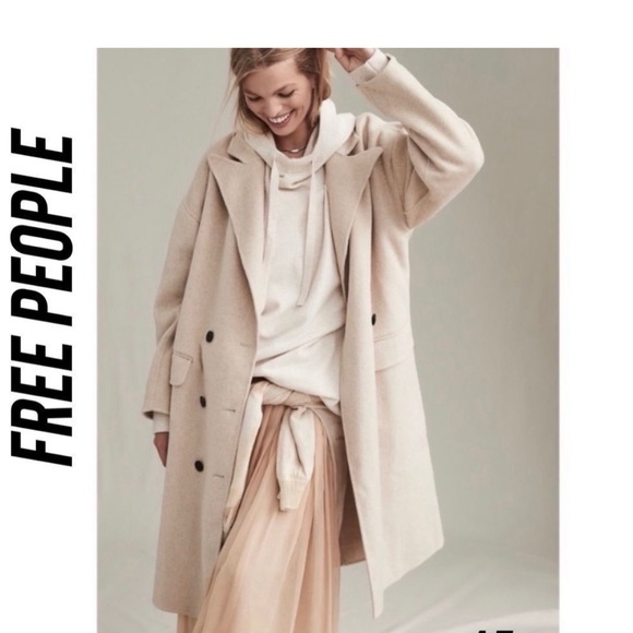 Free People Jackets & Blazers - Free People adore you wool coat